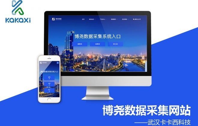 武汉博尧数据公司网站制作建设案例-武汉卡卡西科技有限公司案例作品
