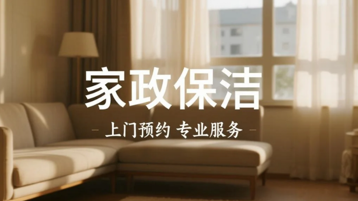 做个家政保洁维修上门预约服务小程序需要多少钱？