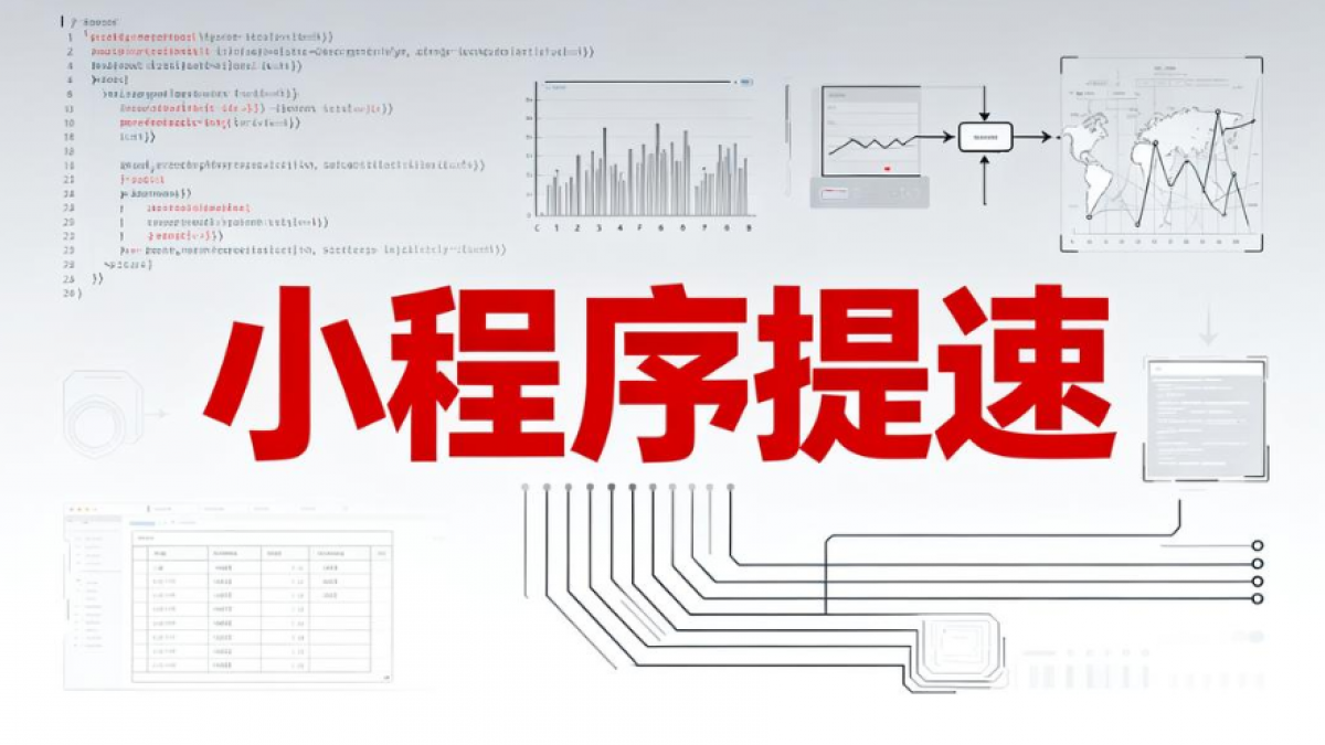 如何提升小程序的访问加载速度？