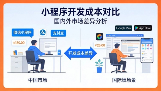 国外和国内小程序开发制作价格差异有哪些？