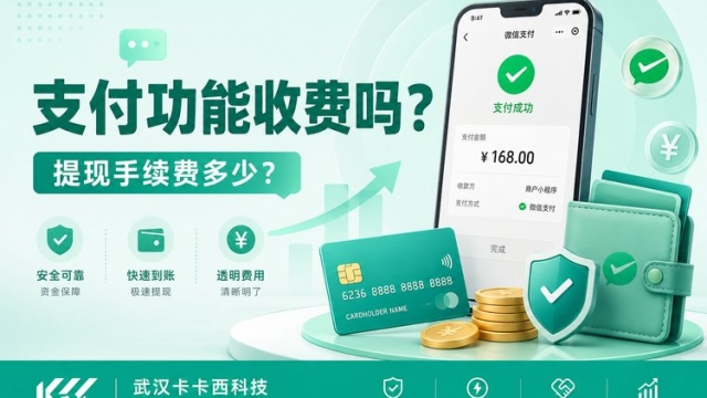 小程序支付功能开通收费吗？提现手续费多少？