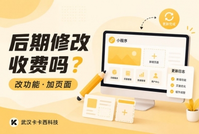 后期修改功能、新增页面要不要额外收费？