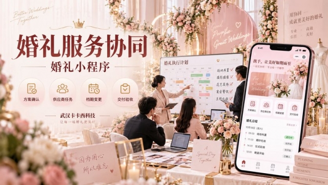 婚礼服务协同小程序怎么做？方案确认、供应商任务、档期变更和交付验收如何管理