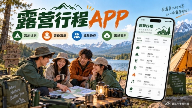露营行程APP怎么做？营地计划、装备清单、成员协作和离线资料如何管理