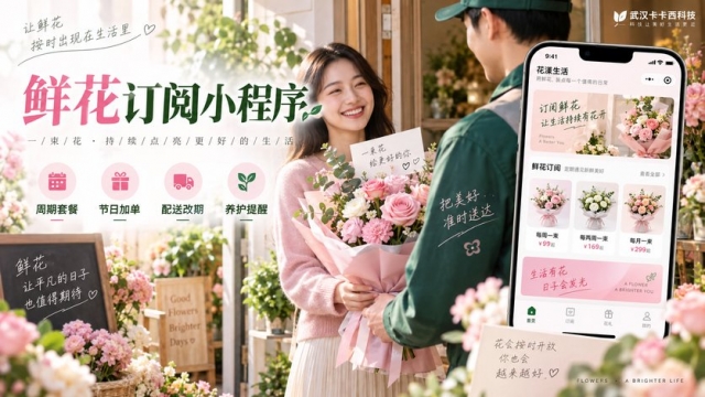 鲜花订阅小程序怎么做？周期套餐、节日加单、配送改期和养护提醒如何设计