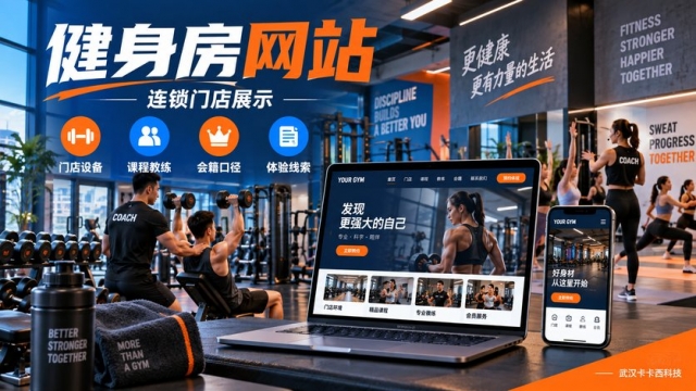连锁健身房网站怎么建设？门店设备、课程教练、会籍口径和体验线索如何组织