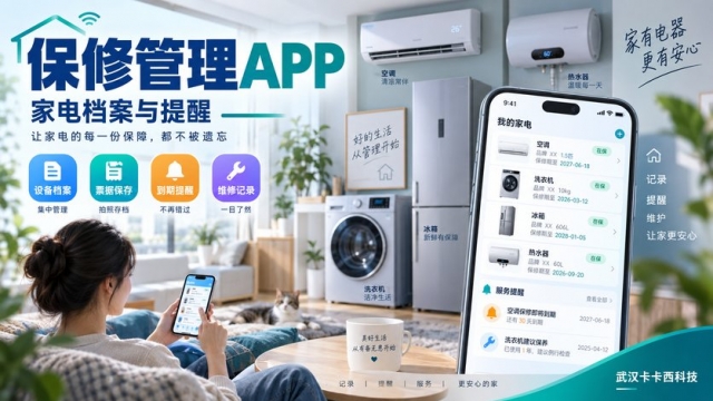 家电保修管理APP怎么做？设备档案、票据保存、到期提醒和维修记录如何管理