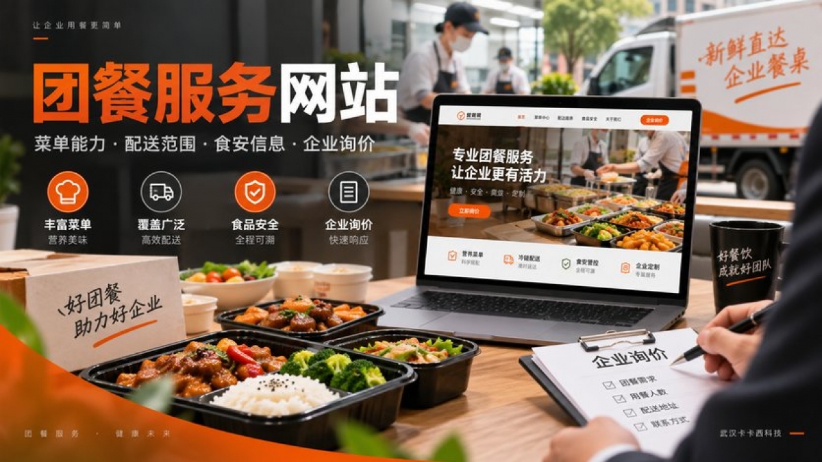 团餐服务公司网站怎么建设？菜单能力、配送范围、食安信息和企业询价如何组织