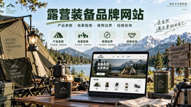 露营装备品牌网站怎么建设？产品参数、场景指南、使用边界和经销咨询如何规划