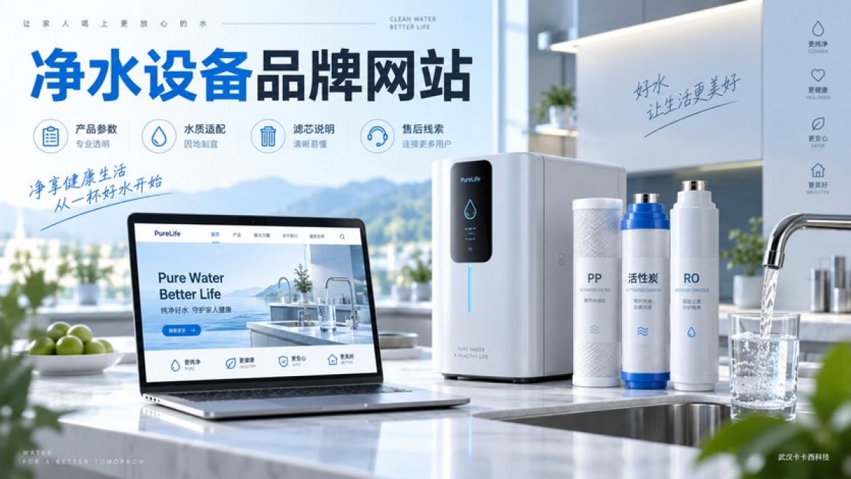 家用净水设备品牌网站怎么建设？产品参数、水质适配、滤芯说明和售后线索如何组织