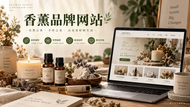 手作香薰品牌网站怎么建设？原料说明、香型选择、使用边界和批发咨询如何规划