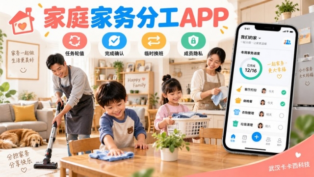 家庭家务分工APP怎么做？任务轮值、完成确认、临时换班和成员隐私如何设计