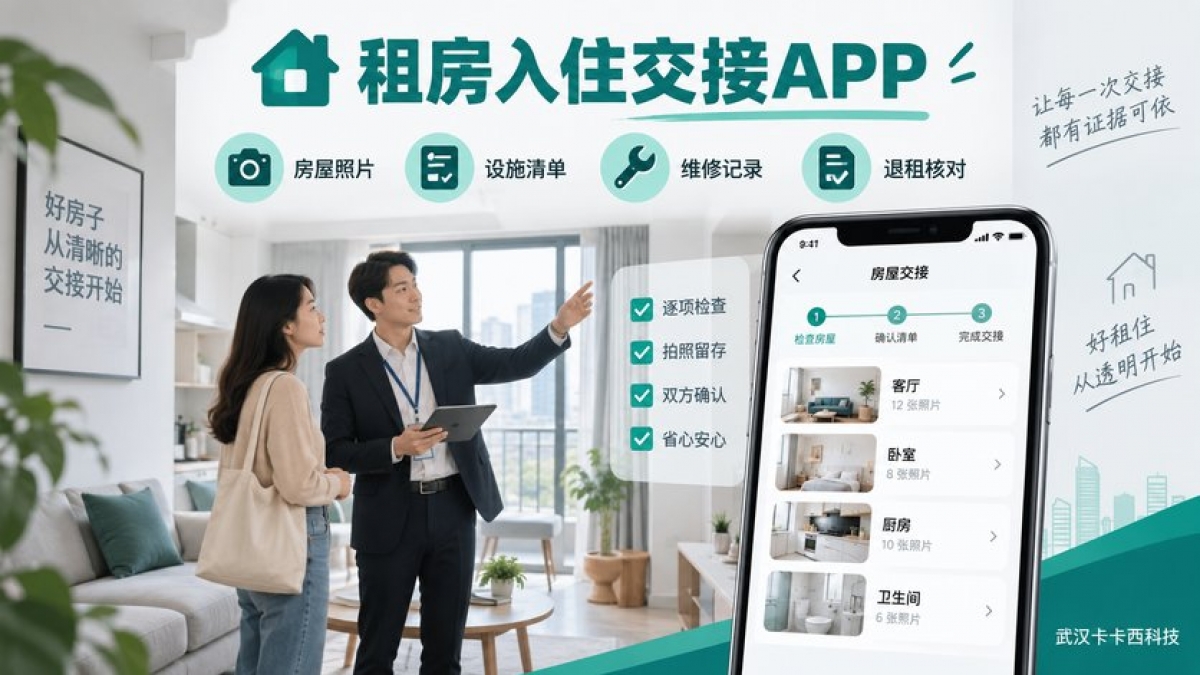 租房入住交接APP怎么做？房屋照片、设施清单、维修记录和退租核对如何管理