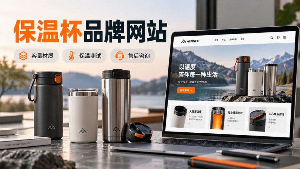保温杯品牌网站怎么建设？容量材质、保温测试、清洗方法和售后咨询如何组织
