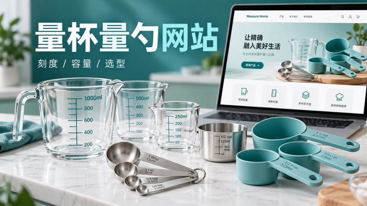 家用量杯量勺品牌网站怎么建设？刻度口径、容量规格、材质说明和选型咨询如何组织