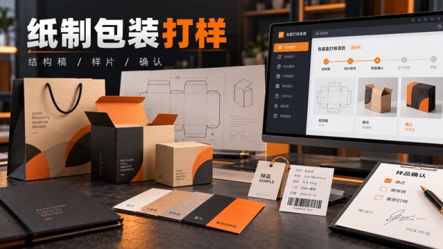 商业纸制包装打样系统怎么做？结构稿、材料样片、样品批次和客户确认如何管理