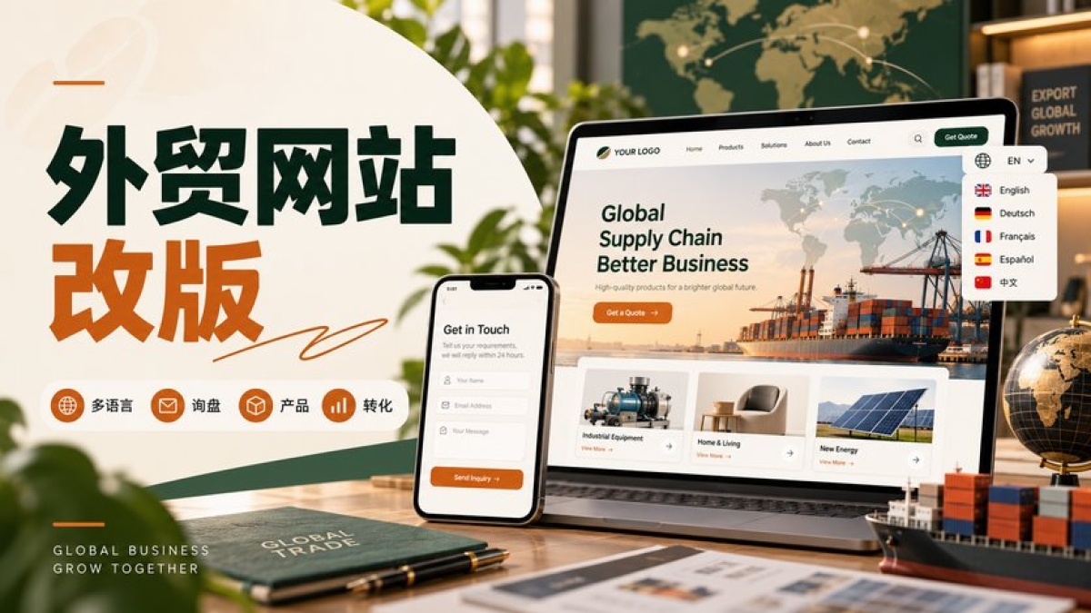 外贸企业网站改版要注意什么？旧产品入口、多语言资料和客户询盘怎样核对